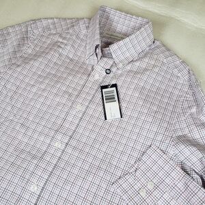 NWT Holderness & Bourne Men's Medium The Purcell Tailored Fit Shirt Stretch